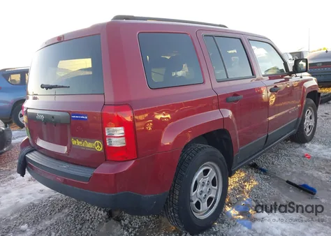 2015 Jeep Patriot Sport from USA, damaged, VIN 1C4NJPBA7FD377220